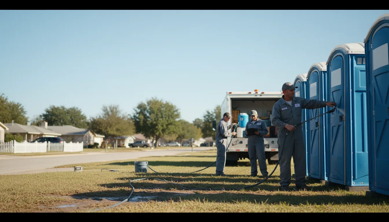 Long-Term Portable Toilet Rental in Adrian, MI near me